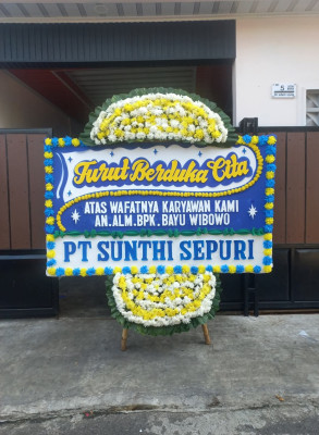 Papan Bunga Duka di Pakenjeng