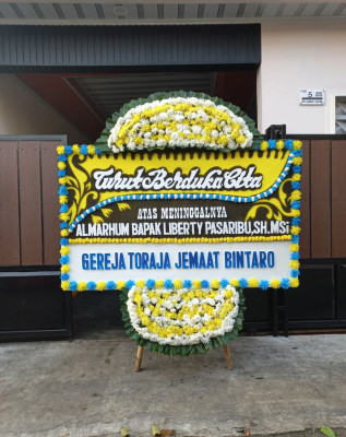 Papan Bunga Duka di Pakenjeng